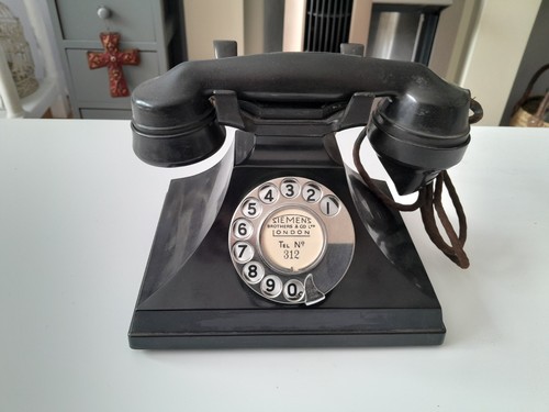 Siemens 312 bakelite - siemens, phone