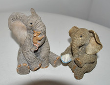 Tuskers Elephant Figurine Duo-