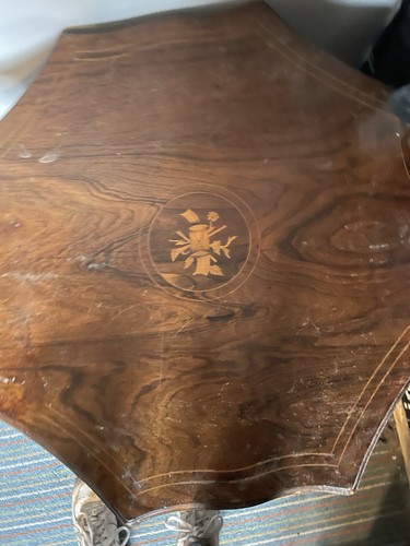 Vintage hexagon coffee table - vintage,