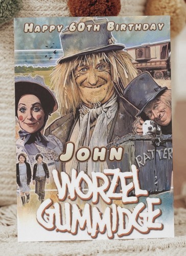 Worzel gummidge personalised - worzel,