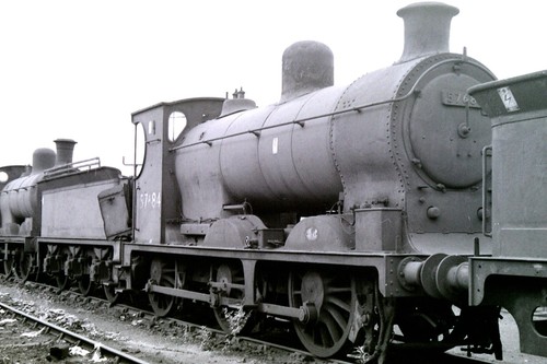 57684 steam locomotive 35mm - 57684,
