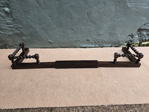 Wooden barley twist extendable - wooden,