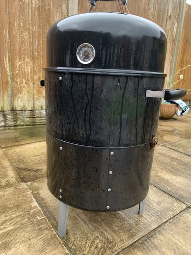 Vertical charcoal smoker bbq - charcoal,