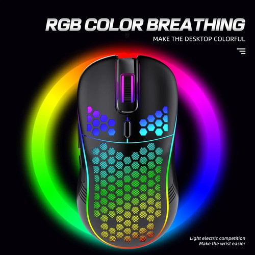 Wireless gaming mouse rgb - wireless,