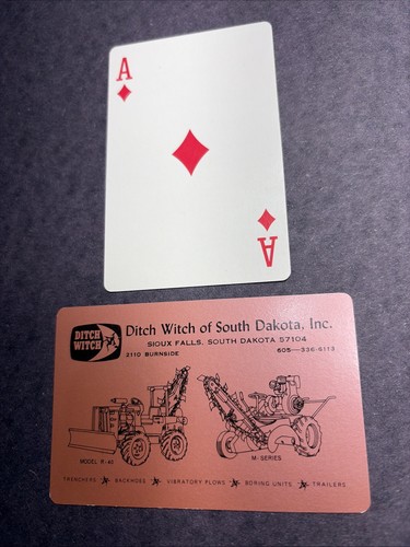 Ditch witch advertising one - ditch,