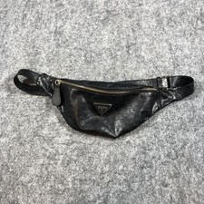 Guess Belt Bag Womens M Black