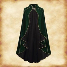 Gothic Stand-up Collar Cloak