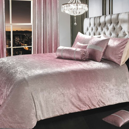 Blush pink crushed velvet - blush,