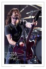 DAVE GROHL SIGNED PHOTO PRINT AUTOGRAPH FOO FIGHTERS NIRVANA