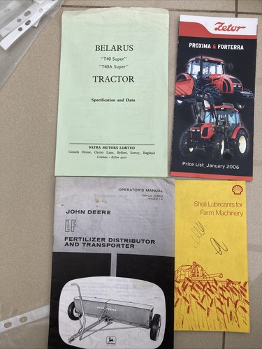 John deere fertilizer - deere, zetor