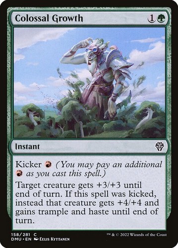 Mtg colossal growth - [mtg], (158)