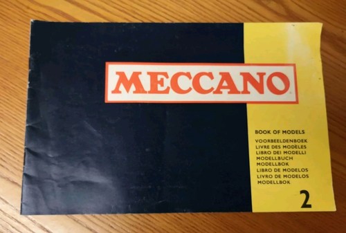 Vintage meccano book models - vintage,
