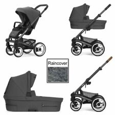 mutsy i2 and carry cot sjs011dark grey,pvc,bag,net saving of £350