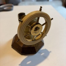 Vintage brass bakelite ships - vintage,