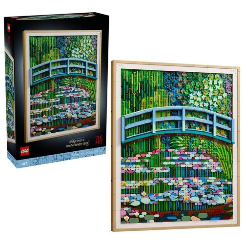 Lego art claude monet - art,