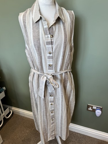 Linen rich button - linen,