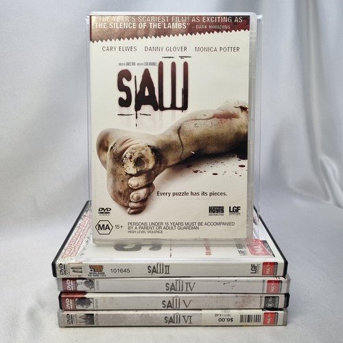 Saw dvd bundle lot 4 - bundle, 4,