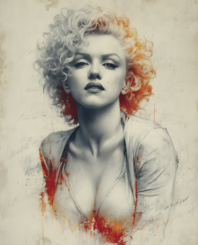 Marilyn monroe white blouse - marilyn,