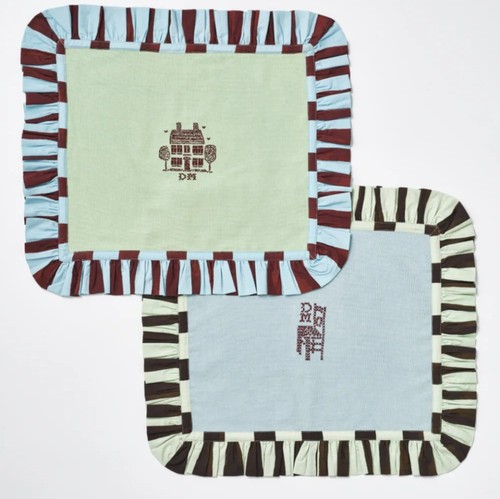 Damson madder set placemats - set,