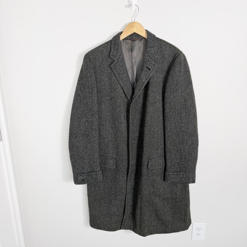 Vintage 80s wool tweed - 80s,
