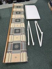 Caravan Motorhome Wood Wooden Folding Bunk Bed With Brackets 174.5  X 56 Cms