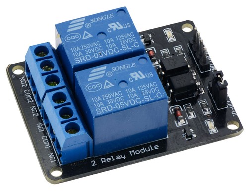 Channel relay board - 5v, 2-channel