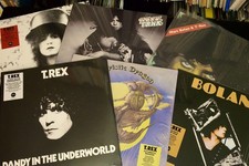 T-Rex Marc Bolan 6 Clear Vinyl