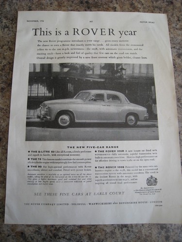 This rover year - is, a