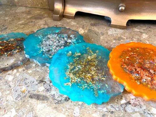 Large handmade resin - 3-4",