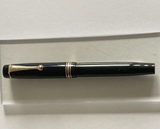 Parker Duofold Streamlined Fountain pen Black Canada 1930's 3rd party serviced