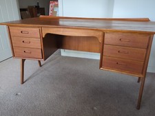 Vintage Svend Aage Madsen Teak Mid Century Danish Desk