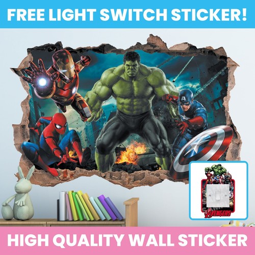 Avengers wall sticker - avengers, decal