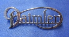 DAIMLER CHROME BOOT BADGE