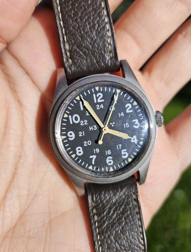 Vintage hamilton 1982 military - hamilton,
