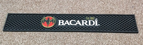 Bacardi rubber bar mats - rubber,