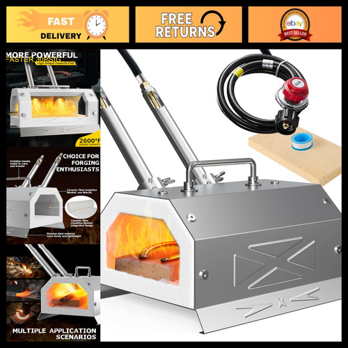 Burner propane blacksmith - 2,
