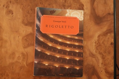 Rigoletto verdi vocal score - vocal,