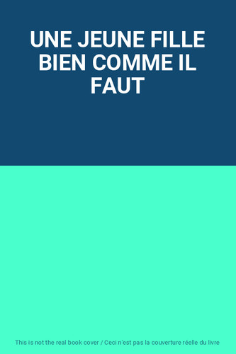 Une jeune fille bien - jeune,