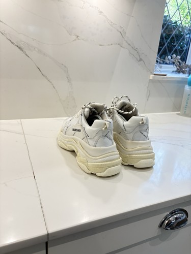 Balenciaga triple white - balenciaga,