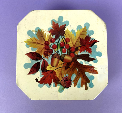 Vintage tin caledonia oat cake - vintage,