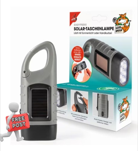 Easymaxx hand crank dynamo - crank,