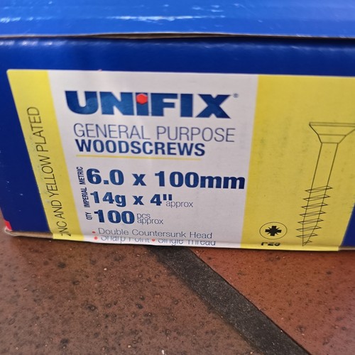 Unifix wood screws boxed - screws,