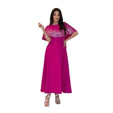 Muslim Dress Women Rhinestone