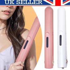 New  Portable Cordless Hair Straightener Mini USB Rechargeable Wireless
