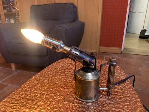 Sievert brass blow - blow, lamp