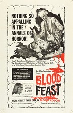 Blood Feast (1963) Horror DVD