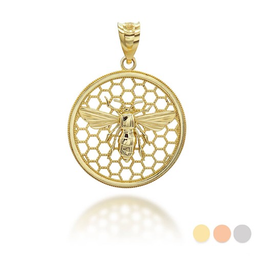 Gold beaded queen bee - queen, hive