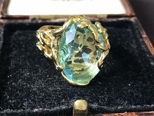 Vintage style jewellery blue - vintage,