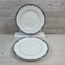 2 x Wedgwood Amherst Bone China Salad / Dessert Plates 20.5cm in Diameter