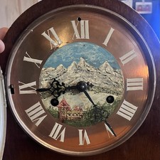 Hand Painted dial large Wooden